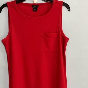 Ann Taylor Factory Red Tank Top